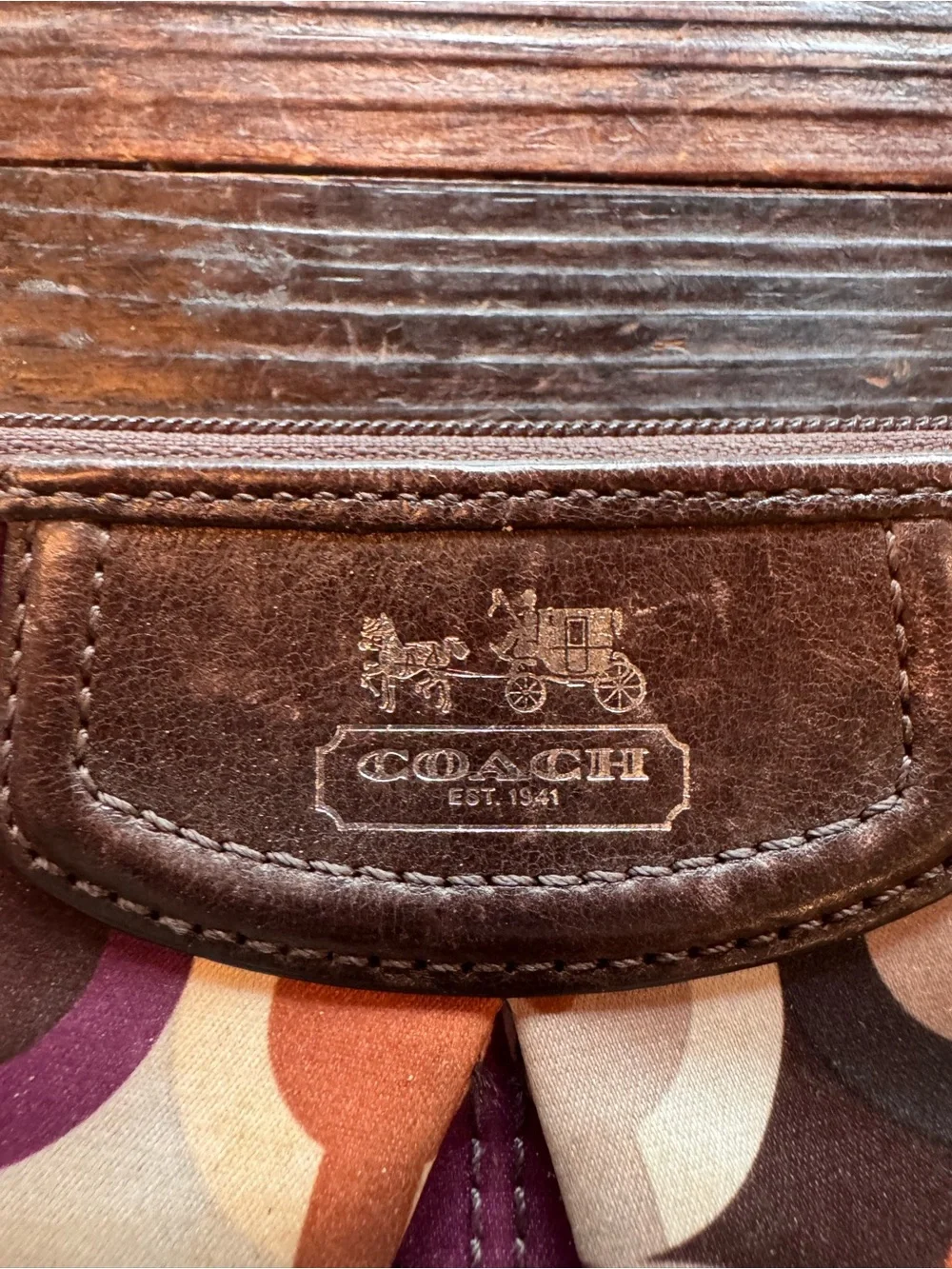 Vintage‎ Y2K Coach Signature “C” Wristlet